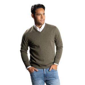 Peter Manning merino wool Oliver Green Men's Sweater Sz 2 (Medium)